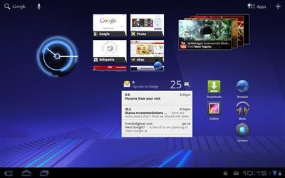 Tablet UI on Galaxy Tab 2 7.0