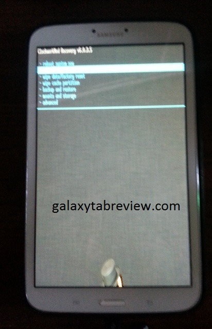 Galaxy Tab 3 8.0 Root, Clockwork mod Recovery