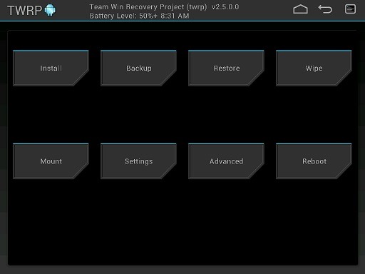 Download TWRP of Galaxy Tab Pro 8.4 12.2 10.1