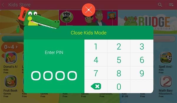 Kids Mode for Galaxy Tab 3