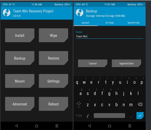 download TWRP for Samsung Galaxy Tab S8 snapdragon